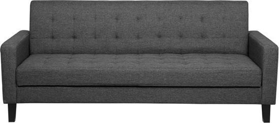 Изображение Beliani Sofa rozkadana ciemnoszara VEHKOO