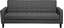 Picture of Beliani Sofa rozkadana ciemnoszara VEHKOO