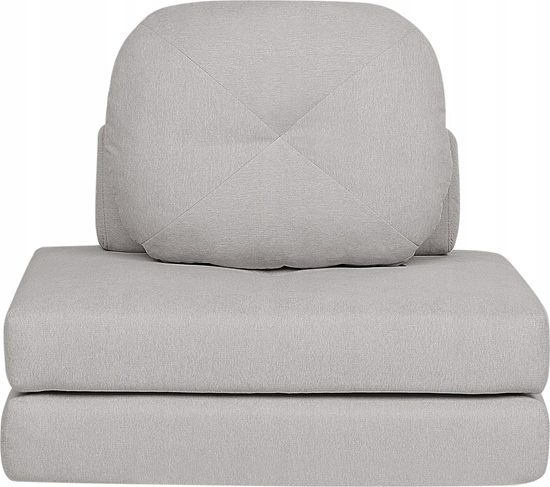 Picture of Beliani Sofa rozkadana jednoosobowa jasnoszara OLDEN