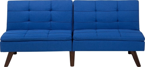 Picture of Beliani Sofa rozkadana kobaltowa RONNE