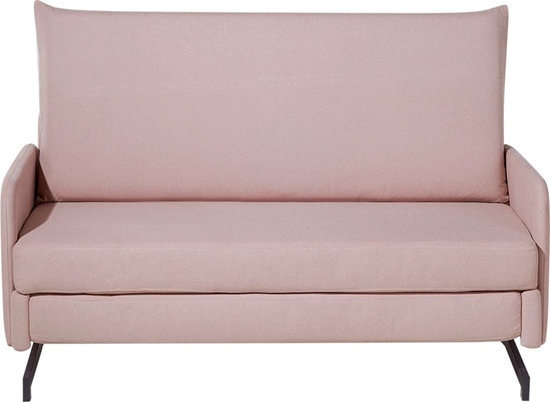 Picture of Beliani Sofa rozkadana róowa BELFAST