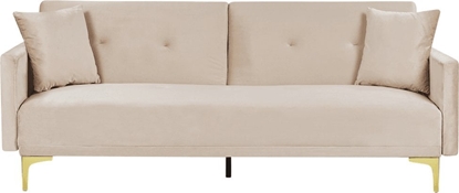 Picture of Beliani Sofa rozkadana welurowa beowa LUCAN