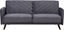 Picture of Beliani Sofa rozkadana welurowa szara SENJA