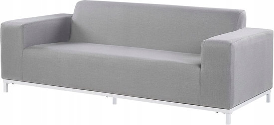 Picture of Beliani Sofa trzyosobowa dla 3 osób Tkanina Jasnoszary ROVIGO