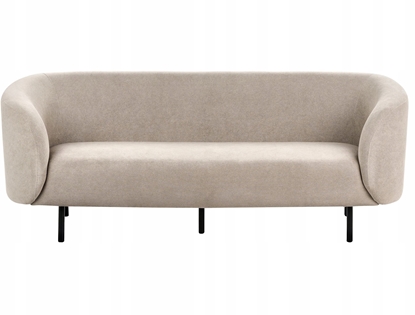 Picture of Beliani Sofa trzyosobowa tapicerowana beowoszara LOEN