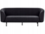 Picture of Beliani Sofa trzyosobowa tapicerowana czarna LOEN