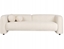 Picture of Beliani Sofa trzyosobowa welurowa zamana biel LEIREN