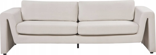 Picture of Beliani Sofa welurowa jasnobeowa MAUNU