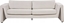 Picture of Beliani Sofa welurowa jasnobeowa MAUNU