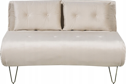 Picture of Beliani Sofa welurowa rozkadana 2-osobowa beowa VESTFOLD