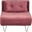 Picture of Beliani Sofa welurowa rozkadana róowa VESTFOLD