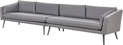 Picture of Beliani Sofa XXL dla 4 osób Tkanina Szary LORETELLO