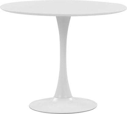 Picture of Beliani Stó do jadalni okrgy 90 cm biay BOCA