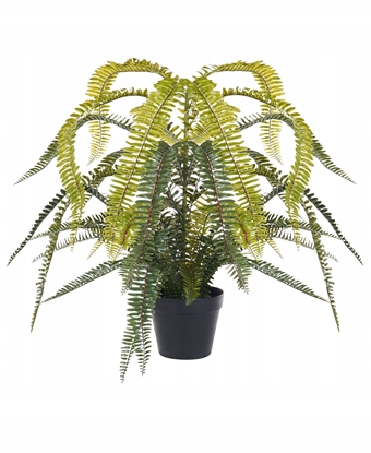 Изображение Beliani Sztuczna rolina doniczkowa 105 cm FERN LEAF PLANT
