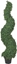 Picture of Beliani Sztuczna rolina doniczkowa 120 cm SPIRAL TREE