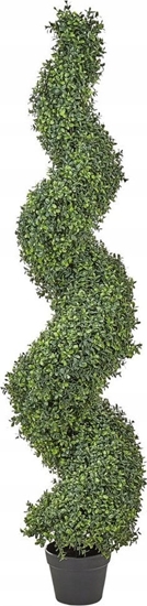 Изображение Beliani Sztuczna rolina doniczkowa 158 cm SPIRAL TREE