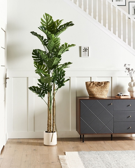 Изображение Beliani Sztuczna rolina doniczkowa 221 cm MONSTERA PLANT