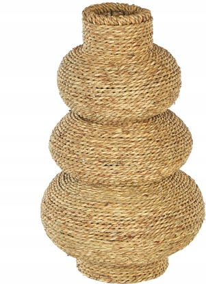 Изображение Beliani Trawa morska Wazon dekoracyjny 41 cm Beowy MARANG