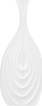 Изображение Beliani Wazon dekoracyjny ceramiczny 39 cm biay THAPSUS!