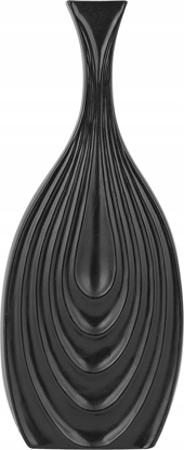 Изображение Beliani Wazon dekoracyjny ceramiczny 39 cm czarny THAPSUS!