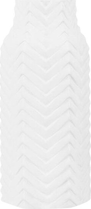 Изображение Beliani Wazon dekoracyjny ceramiczny biay XANTHOS!