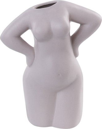 Изображение Beliani Wazon na kwiaty ceramiczny beowy KILKIS
