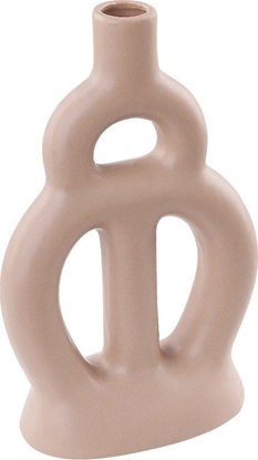 Изображение Beliani Wazon na kwiaty ceramiczny beowy KOZANI