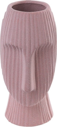 Изображение Beliani Wazon na kwiaty ceramiczny róowy PALLINI