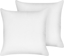 Изображение Beliani Zestaw 2 poduszek poliestrowych niskich 80 x 80 cm TRIGLAV