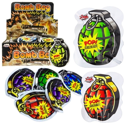 Picture of Bezpieczny Granat Hukowy Balon Samopompujcy Dla Dzieci Zgnie i Rzu LEAN TOYS