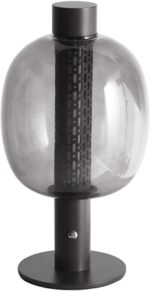 Picture of Bezprzewodowa lampa stoowa LED PULANGI Ze ciemniaczem Metal Czarny