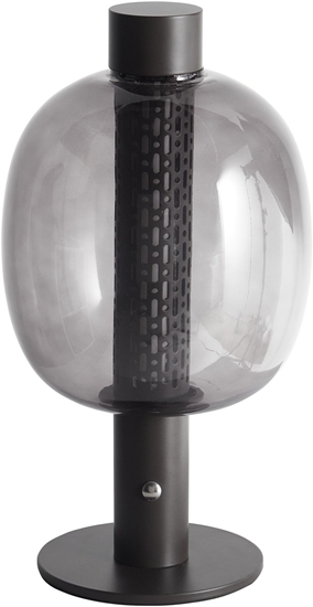 Picture of Bezprzewodowa lampa stoowa LED PULANGI Ze ciemniaczem Metal Czarny