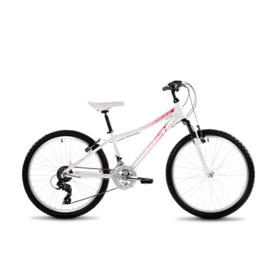Picture of Bērnu velosipēds ROMET Jolene 24, balts-rozā