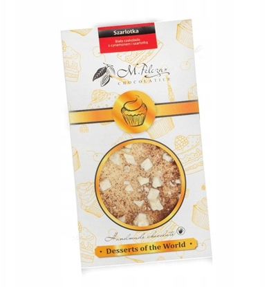 Attēls no Biaa czekolada M.Pelczar Chocolatier Desery wiata - Szarlotka 50g
