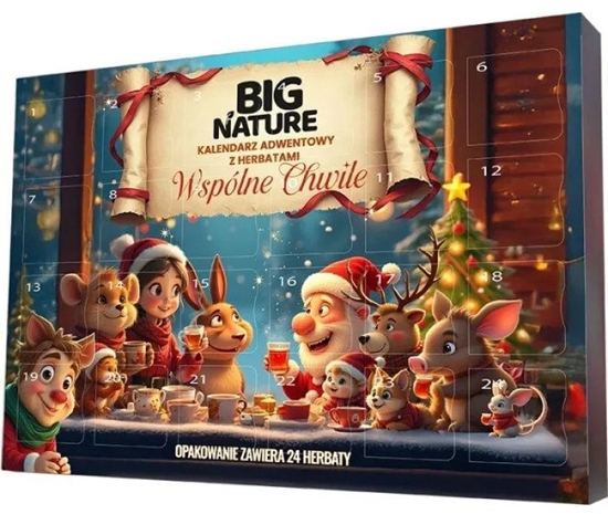 Picture of BIG NATURE_Wspólne Chwile kalendarz adwentowy z herbatami 157,5g