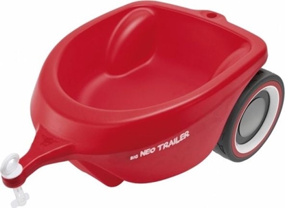 Picture of Big Przyczepka do jedzika Bobby Car Neo Trailer Czerwona (800056266)