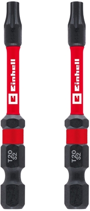 Attēls no BITY PODWÓJNIE SKRTNE T20 S2 60 MM 2 SZT.