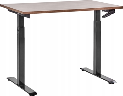 Picture of Biurko Beliani Destin III Brzowo-Czarne 120 cm x 72 cm