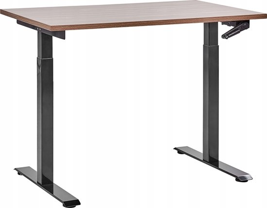 Picture of Biurko Beliani Destin III Brzowo-Czarne 120 cm x 72 cm