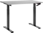 Attēls no Biurko Beliani Destines Szaro-Czarne 120 cm x 72 cm