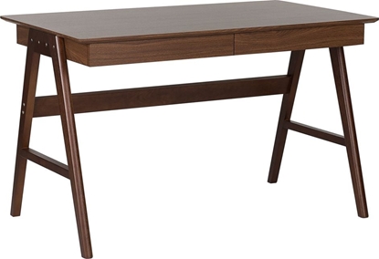 Attēls no Biurko Beliani Sheslay Brzowe 120 cm x 70 cm