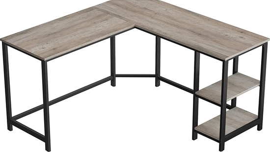 Picture of Biurko Songmics SGM-LWD72MB Brzowe 138 cm x 138 cm