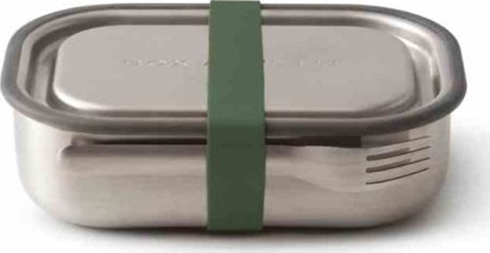 Picture of Black & Blum Lunch box stalowy S, oliwkowy / Black+Blum