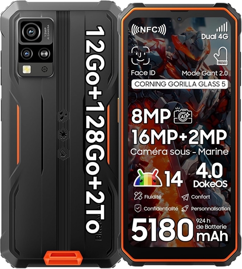 Изображение Blackview BV4800 Pro Smartphone 4GB / 128GB