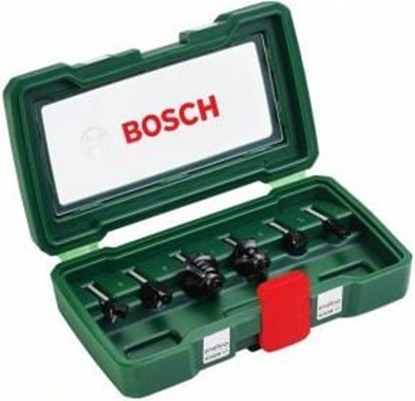 Изображение Bosch HM-Frezy zestaw 6mm 6 sztuk (2607019464)