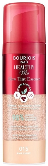 Изображение BOURJOIS_Healthy Mix Glow Tint Essence nawilajca esencja wyrównujca koloryt 015 Fair Light 30ml
