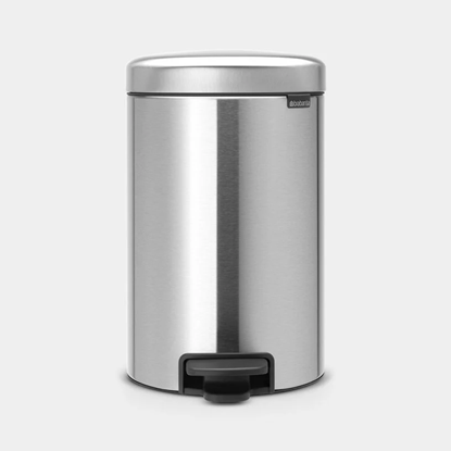Attēls no BRABANTIA atkritumu tvertne ar pedāli NewIcon  12L  Matt Steel Fringerprint Proof 112041