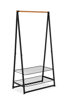 Изображение BRABANTIA Linn drēbju pakaramais  Large  Black 118241