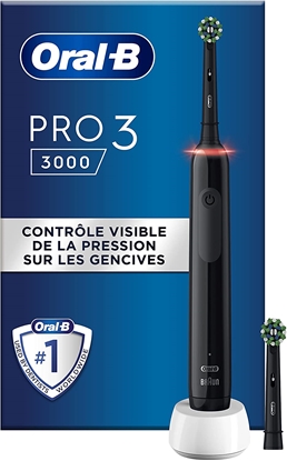 Picture of Braun Oral-B Pro 3 3000 CrossAction black Edition  electric toothbrush (black)