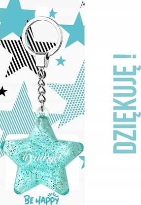 Picture of Brelok gwiazdka Dzikuj!
